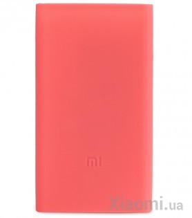 Чехол силиконовый для Xiaomi Mi Powerbank 2 10000 мАч (2 USB) Red Лицензия
