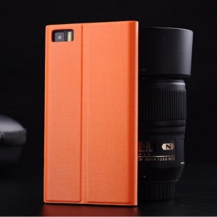 Чохол книжка до смартфонів Xiaomi Mi3 Orange