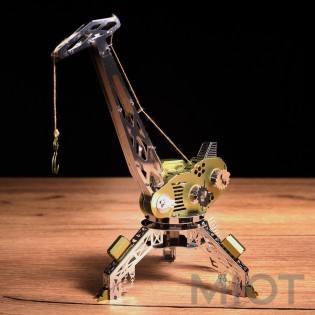 Модель підйомний кран Mighty Machine Metal-Time MT055