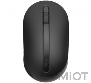 Мишка бездротова Xiaomi MiiiW Wireless Office Mouse Black MWWM01