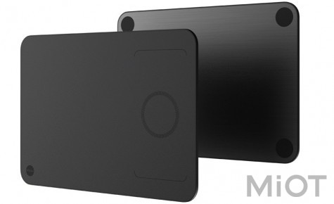 Килимок з бездротовою зарядкою Xiaomi MiiiW Wireless Charging Mouse Pad Black MWWP01
