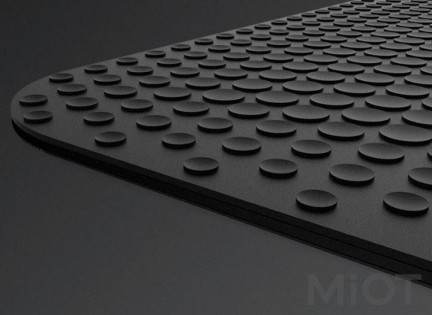Килимок для миші Xiaomi MiiiW Mouse Pad Black MWGP01