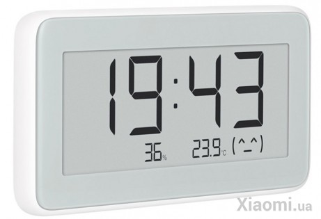 Часы Xiaomi Mi home (Mijia) Temperature And Humidity Electronic Watch LYWSD02MMC