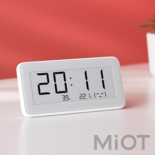 Годинник Xiaomi Mi home (Mijia) Temperature And Humidity Electronic Watch LYWSD02MMC