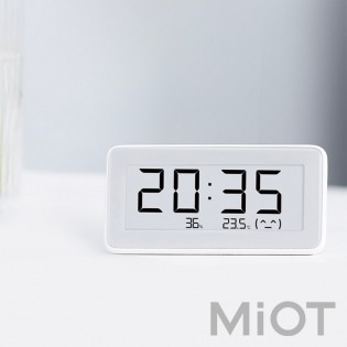 Годинник Xiaomi Mi home (Mijia) Temperature And Humidity Electronic Watch LYWSD02MMC