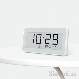 Часы Xiaomi Mi home (Mijia) Temperature And Humidity Electronic Watch LYWSD02MMC