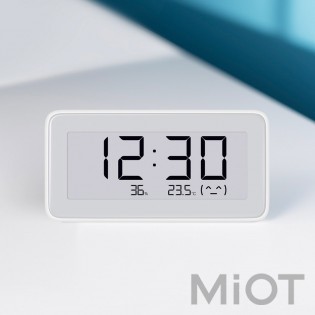 Годинник Xiaomi Mi home (Mijia) Temperature And Humidity Electronic Watch LYWSD02MMC