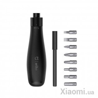 Отвертка с насадками Xiaomi Wiha 8 в 1 (JLLSD01XH/DZN4004CN)