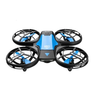 Мiнi квадрокоптер 4DRC Mini RC Drone V8 з камерою та можливiстю робити флiпи (Синий)