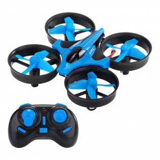 Міні квадрокоптер JJRC H36 з 6-ти осьовим гіроскопом (Синій)