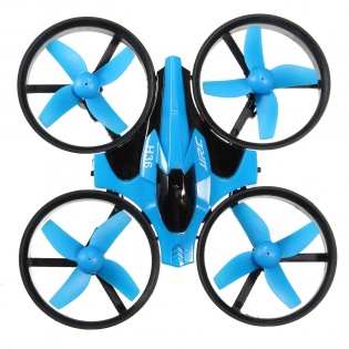 Міні квадрокоптер JJRC H36 з 6-ти осьовим гіроскопом (Синій)