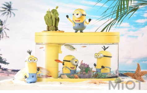 Акваріум з фігурками Xiaomi minions Limited Edition