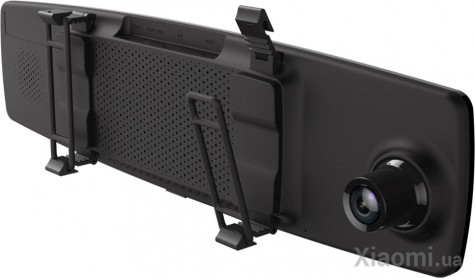 Автомобильный видеорегистратор Xiaomi YI Mirror Dash Camera Black YI-89029 (+ камера заднего вида) (Международная версия)
