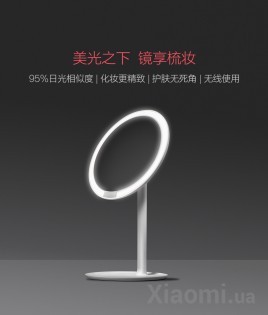 Зеркало для макияжа Xiaomi AMIRO LUX AML004W White