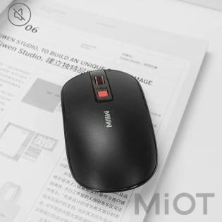 Мишка бездротова Xiaomi MiiiW Wireless Mouse Lite Black (MW23M21)