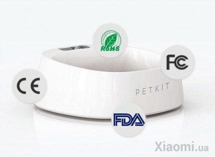 Умная Антибактериальная миска с цифровыми весами Xiaomi PETKIT Fresh P510 White