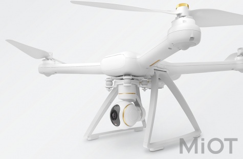 Квадрокоптер Xiaomi Mi Drone White 4K