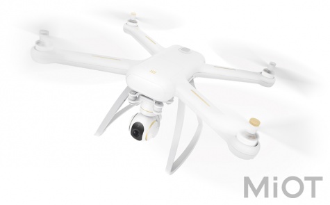 Квадрокоптер Xiaomi Mi Drone White 4K