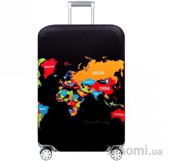 Защитный чехол для чемодана MiUi World map size S for suitcase 18-20"
