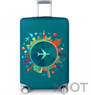 Захисний чохол для валізи MiUi Airplane size M for suitcase 22-24"