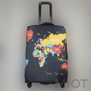Захисний чохол для валізи MiUi World map size S for suitcase 18-20"