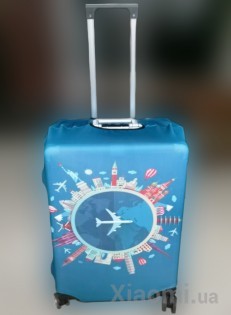 Защитный чехол для чемодана MiUi Airplane size M for suitcase 22-24"