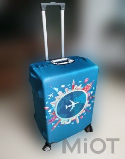 Захисний чохол для валізи MiUi Airplane size M for suitcase 22-24"