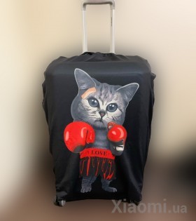 Защитный чехол для чемодана MiUi Boxer cat size L for suitcase 24-26"