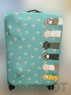 Захисний чохол для валізи MiUi Cat paw size S for suitcase 18-20"