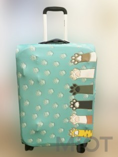 Захисний чохол для валізи MiUi Cat paw size S for suitcase 18-20"