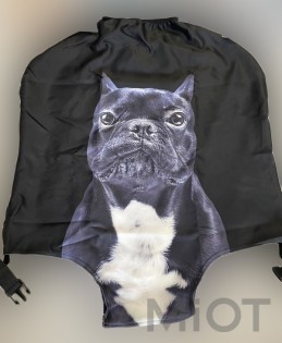 Захисний чохол для валізи MiUi Black Dog size S for suitcase 18-20"
