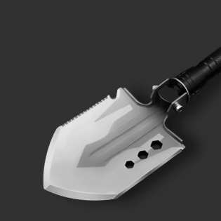 Багатофункціональна лопата з сокирою та ліхтарем Xiaomi Jiuxun Tools 9в1