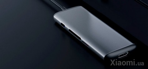 Адаптер USB-C to HDMI Xiaomi HAGiBiS Grey UC39-PDMI