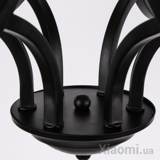 Люстра на 6 плафонов MOAAN American Wrought Black/White (M6019)