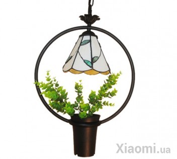 Люстра на 1 плафон MOAAN Mediterranean Creative Potted Leaves (9001)