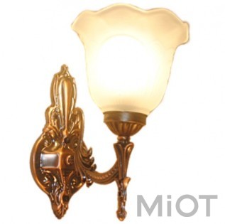 Бра MOAAN Mediterranean Style 1Bulb Brown/White (8001)