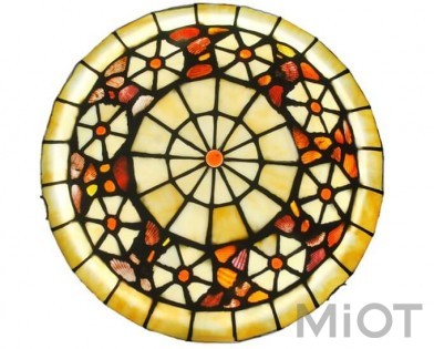 Стельовий світильник MOAAN Mediterranean Style Tiffany 30cm (6009)
