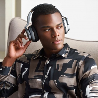 Наушники MOBVOI TicKasa ANC Wireless Headphones Black (2AB5T-E9)