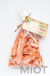 Морквяні чіпси, 50 г (450-500г свіжої моркви)