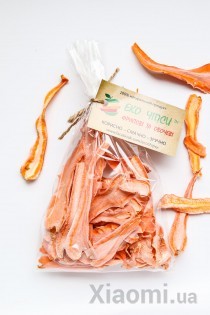 Морковные чипсы, 50 г (450-500г свежей моркови)