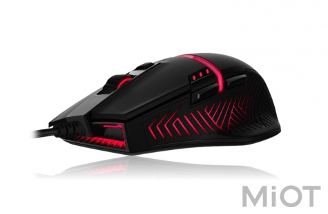 Мишка Xiaomi Blasoul Y720 Lite 1000GHz 7200DPI RGB Black