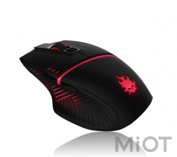 Мишка Xiaomi Blasoul Y720 Lite 1000GHz 7200DPI RGB Black