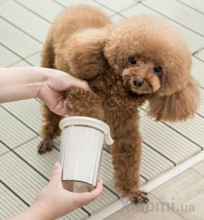 Мойка для лап собак Xiaomi JORDANAND JUDY Pet Foot Washer Brush White
