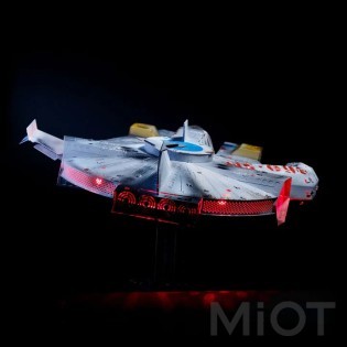 Зореліт з підсвічуванням конструктор Nebula Scout корабель Metal-Time MT098