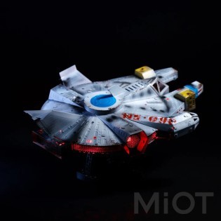Зореліт з підсвічуванням конструктор Nebula Scout корабель Metal-Time MT098