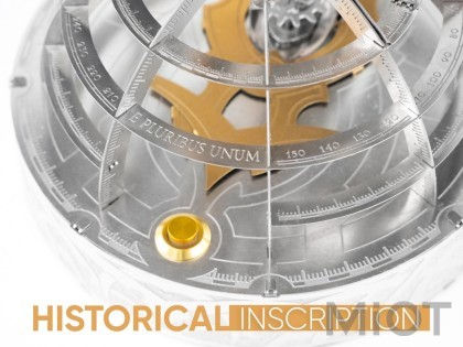 Колекцiйна модель Metal Time Unity Wings Eagle Golden Armor Crystal Edition MT101SWRSK-GA/READY