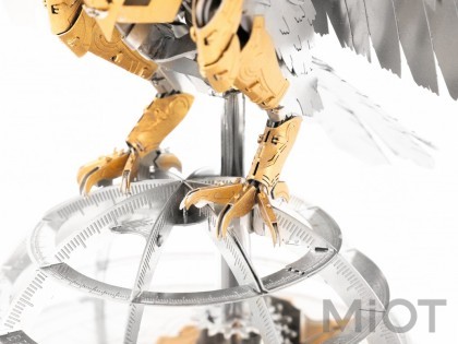 Колекцiйна модель Metal Time Unity Wings Eagle Golden Armor Crystal Edition MT101SWRSK-GA/READY