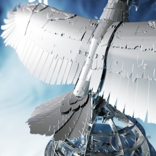 Колекцiйна модель Metal Time Unity Wings Eagle Silver Armor MT101/READY