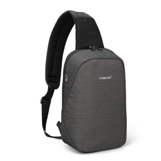 Мужская сумка через плечо Tigernu T-S8061 (Черно-серый)