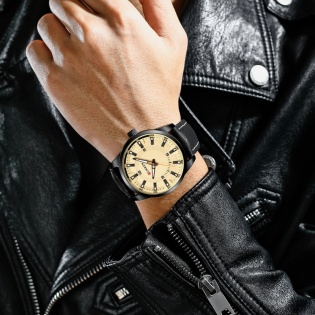 Мужские часы Curren 8390 (Черный)